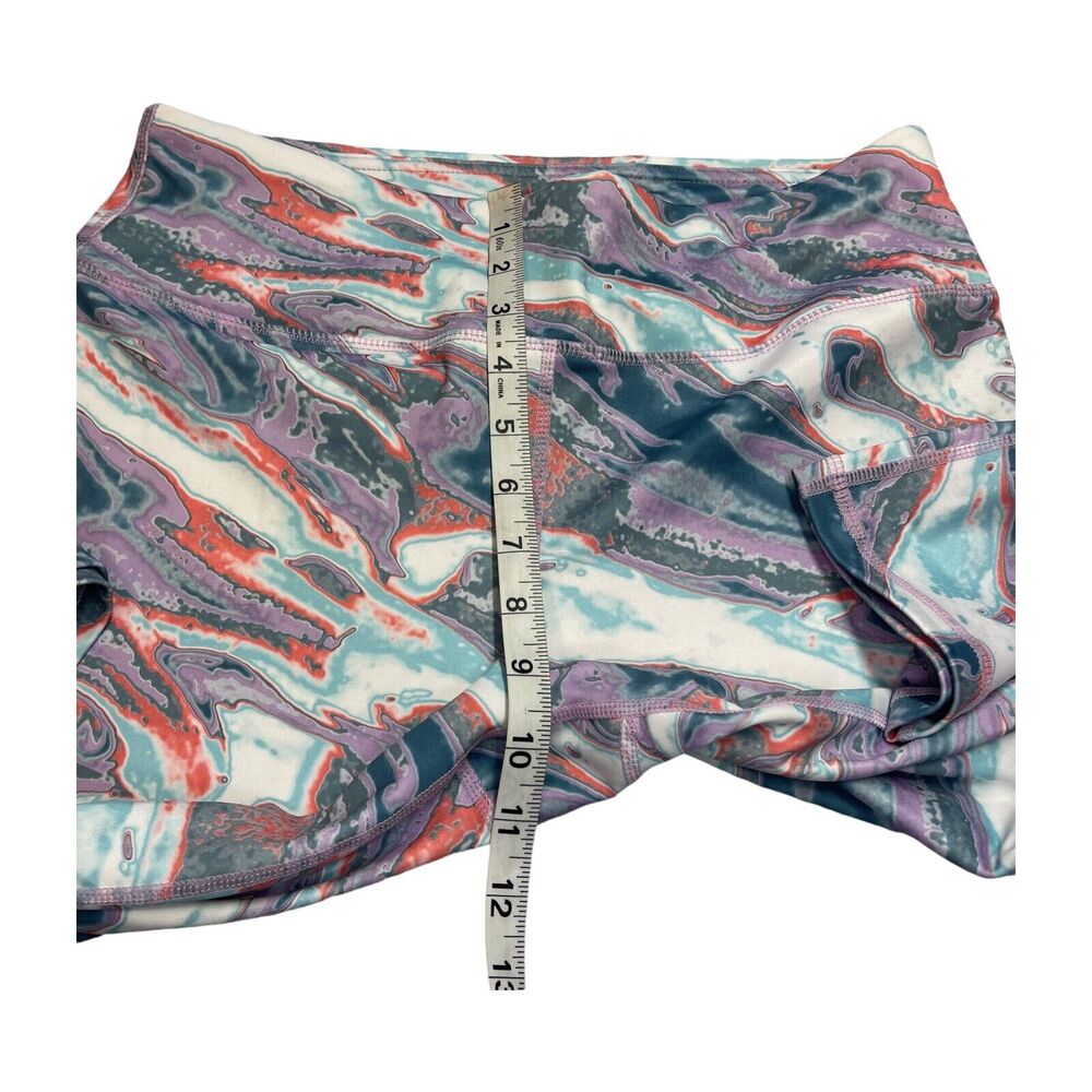 Pro-player Capri Leggings Women's Medium Multicolor Tie-Dye Stretch Performance - Picture 5 of 6